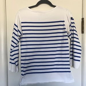 EUC St. James Breton stripe Naval II boat neck